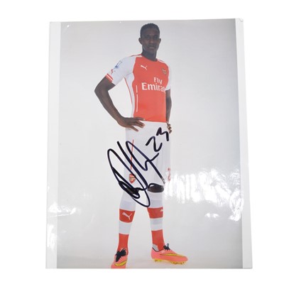 Lot 159 - Eight signed Arsenal photos