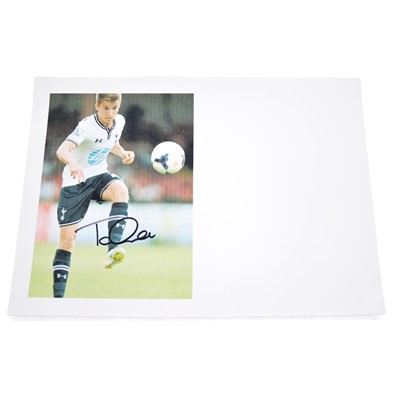 Lot 340 - Signed Tom Carroll A4 colour photograph, Tottenham