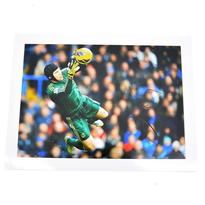 Lot 155 - Signed Petr Cech 5x7 colour photograph, Chelsea