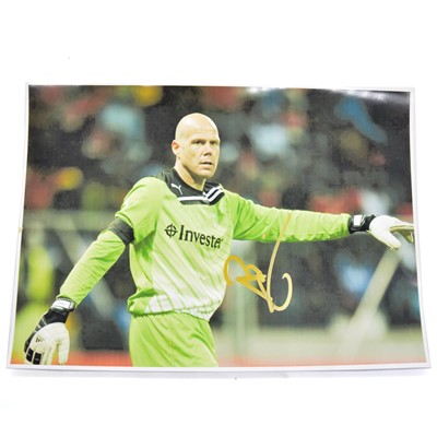 Lot 337 - Signed Brad Friedel A4 colour photograph, Tottenham