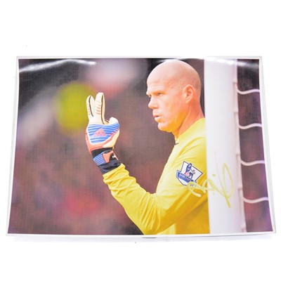 Lot 349 - Signed Brad Friedel A4 colour photograph, Tottenham