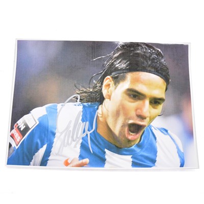 Lot 367 - Signed Falcao A4 colour photograph, Porto