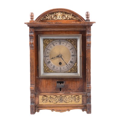 Lot 183A - Walnut cased Automatic Memorandum Clock