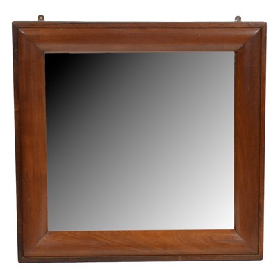 Lot 309 - Victorian mahogany wall mirror