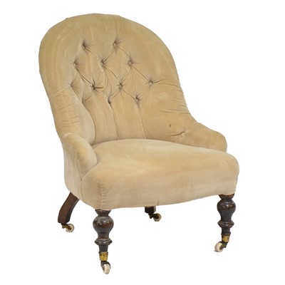 Lot 318 - Victorian nursing chair