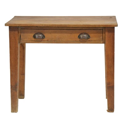 Lot 285 - Old pine side table