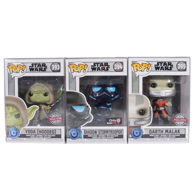 Lot 10 - Funko Pop! 3 Star Wars figures