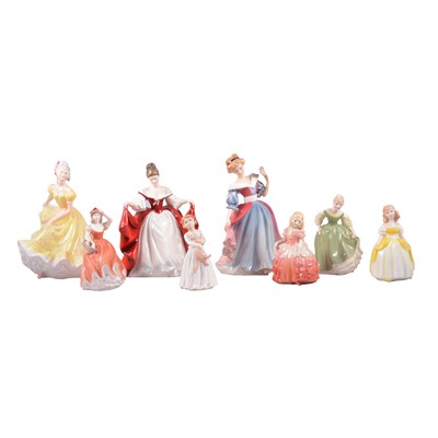 Lot 53 - Six Royal Doulton lady figurines