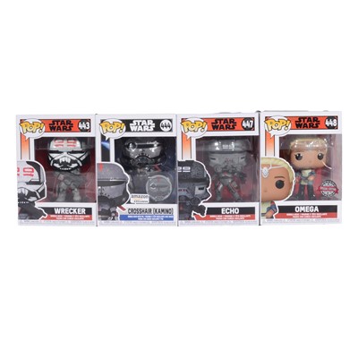 Lot 19 - Funko Pop! 4 Bad Batch figures