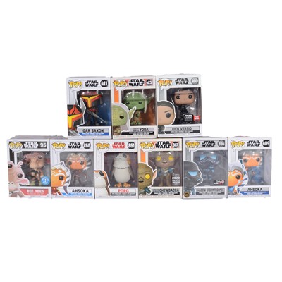 Lot 21 - Funko Pop! 9 Assorted Star Wars figures