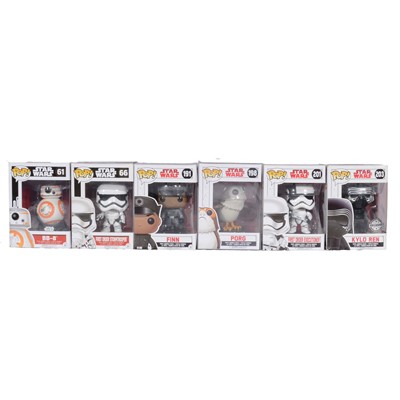 Lot 23 - Funko Pop! 6 Star Wars figures