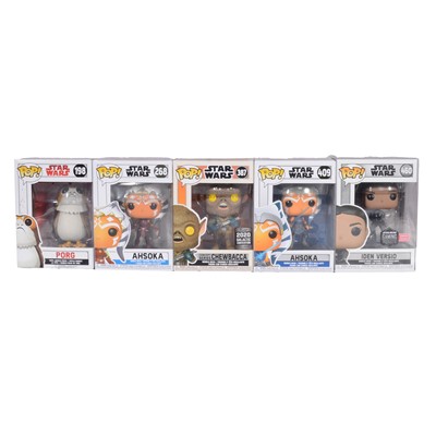 Lot 24 - Funko Pop! 5 Star Wars figures