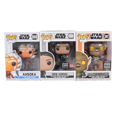 Lot 29 - Funko Pop! 3 Star Wars figures