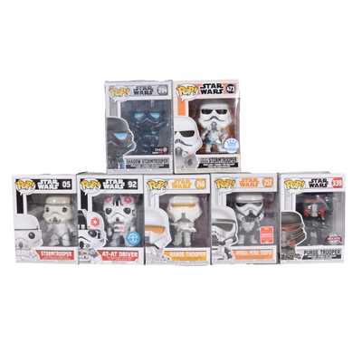 Lot 32 - Funko Pop! 7 Star Wars figures