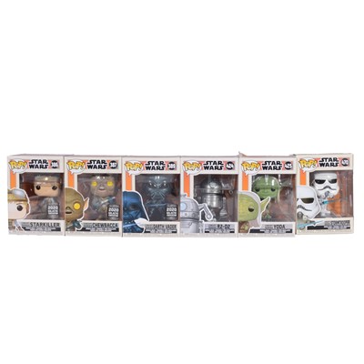 Lot 33 - Funko Pop! 6 Star Wars Concept Series figures