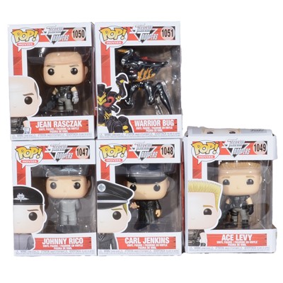 Lot 35 - Funko Pop! 5 Starship Troopers figures