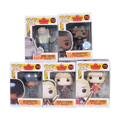 Lot 37 - Funko Pop! 5 The Suicide Squad figures