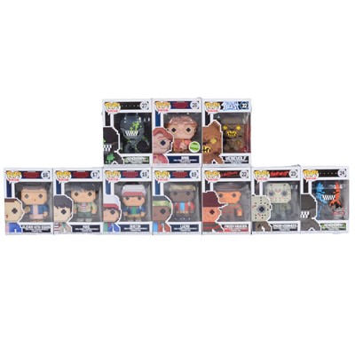 Lot 47 - Funko Pop! 10 Horror Themed 8-Bit figures