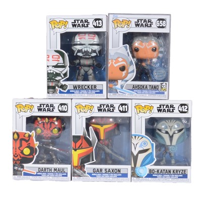 Lot 53 - Funko Pop! 5 Star Wars figures