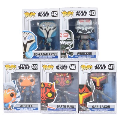 Lot 54 - Funko Pop! 5 Star Wars figures