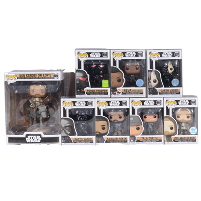 Lot 55 - Funko Pop! 8 Star Wars: Obi-Wan Kenobi figures