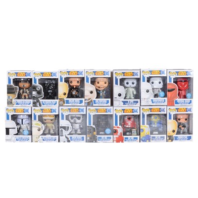 Lot 57 - Funko Pop! 14 Star Wars figures