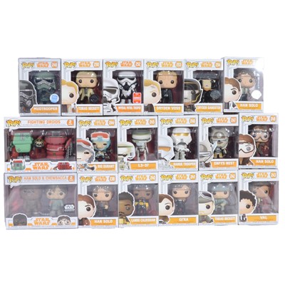 Lot 66 - Funko Pop! 18 Star Wars: Solo figures