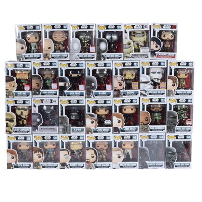 Lot 72 - Funko Pop! 27 Star Wars Rogue One figures