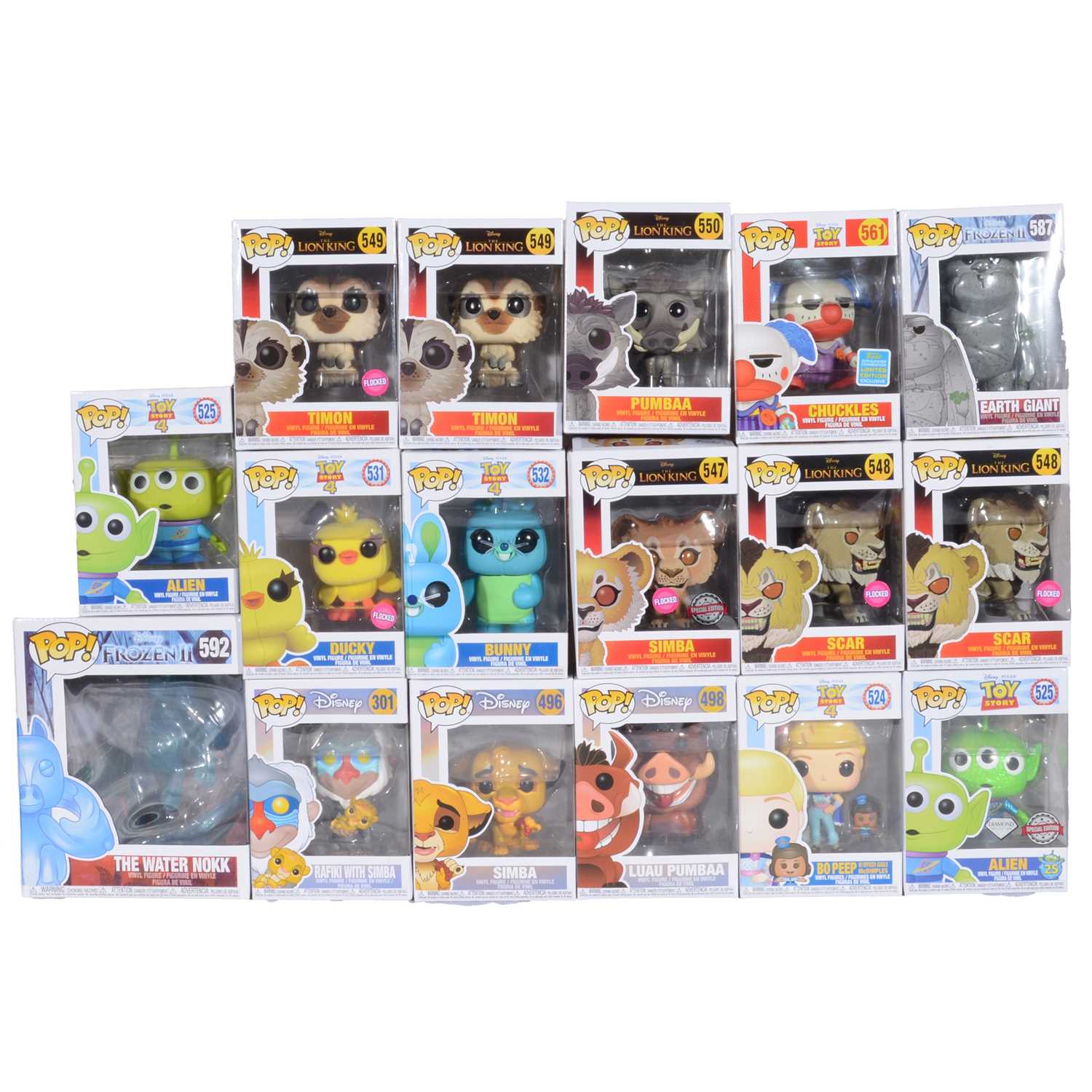 Funco 17 Lot 88 - Funko Pop! 17 Disney figures