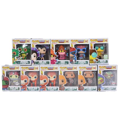 Lot 128 - Funko Pop! 11 Masters of the Universe figures