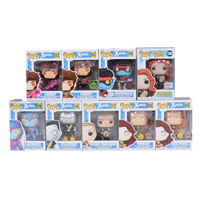 Lot 130 - Funko Pop! 9 X-Men figures