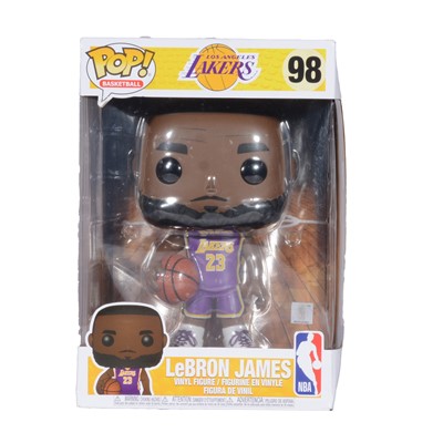 Lot 137 - Funko Pop! 10 inch Lebron James Figure