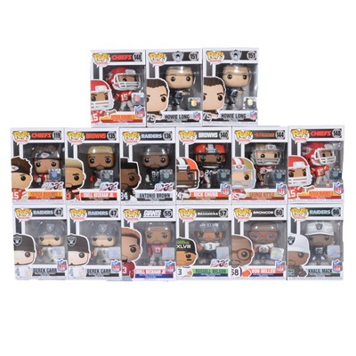 Lot 144 - Funko Pop! 15 NFL Figures