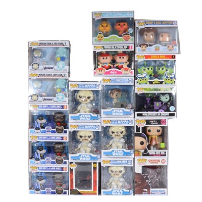 Lot 147 - Funko Pop! 18 Twin Packs & Large Figures