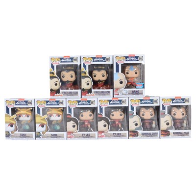 Lot 160 - Funko Pop! 9 Avatar The Last Air Bender Figures