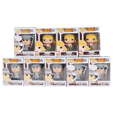 Lot 166 - Funko Pop! 9 Inspector Gadget Figures