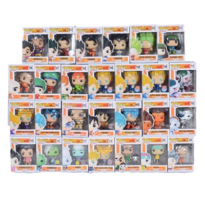 Lot 168 - Funko Pop! 27 Dragonball Z Figures