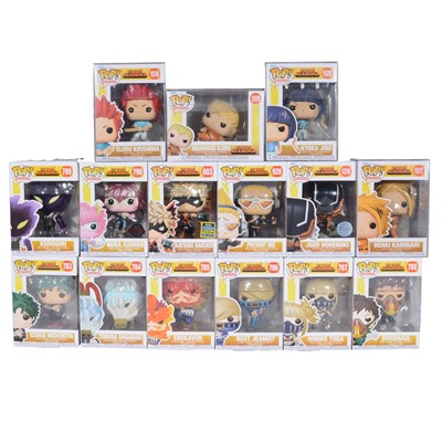 Lot 171 - Funko Pop! 15 My Hero Academia Figures