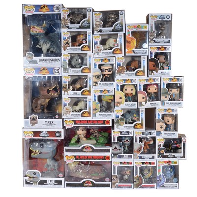 Lot 173 - Funko Pop! 29 Jurassic Park/World Figures