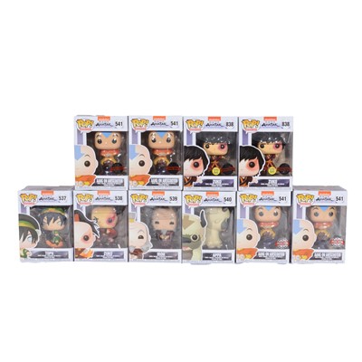 Lot 175 - Funko Pop! 10 The Last Airbender Figures