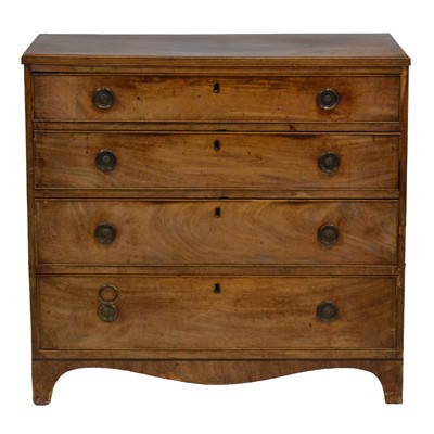 Lot 416 - 19th Century mahogany chests of drawers