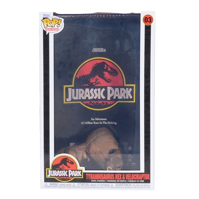 Lot 194 - Funko Pop! Jurassic Park Pop Movie Poster