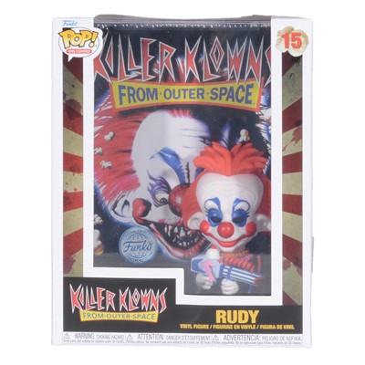 Lot 201 - Funko Pop! Killer klowns From Outer-Space Pop VHS Covers