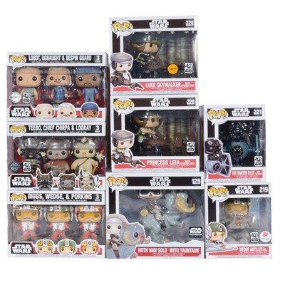 Lot 213 - Funko Pop! Star Wars Figures