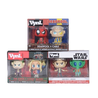 Lot 223 - Funko Pop! 3 POP vinyl Twin Packs