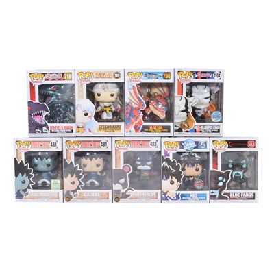 Lot 234 - Funko Pop! 9 Pop Animation Figures