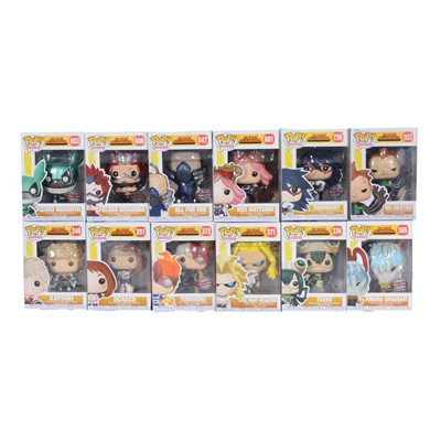 Lot 237 - Funko Pop! 12 My Hero Academia Figures