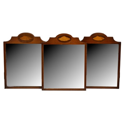 Lot 383 - Three converted dressing table mirrors