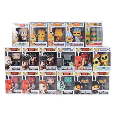 Lot 239 - Funko Pop! 17 Pop Comics Figures