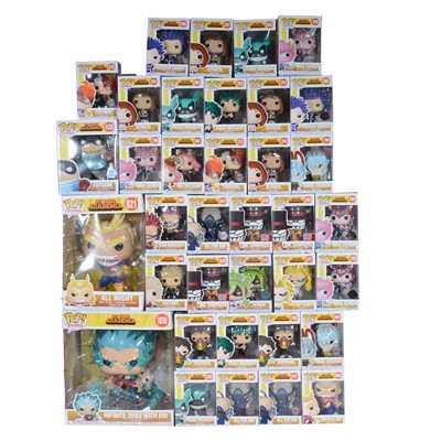 Lot 242 - Funko Pop! 36 My Hero Academia Figures